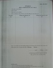 Bản đăng ký/đề nghị điều chỉnh đăng ký thuế